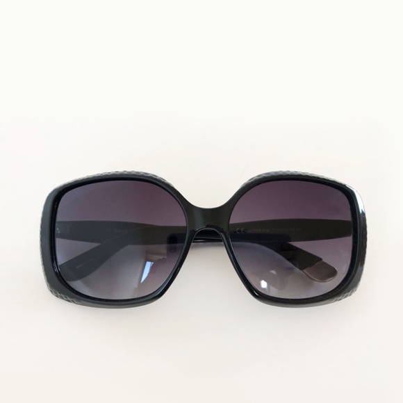 Juicy Couture Black Rectangular Sunglasses - Picture 4 of 6